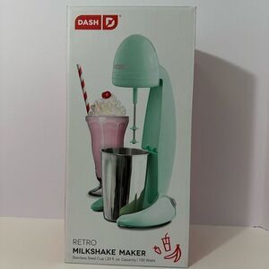 Dash Retro Milkshake Maker Stainless Steel 20 fl. Oz cup
